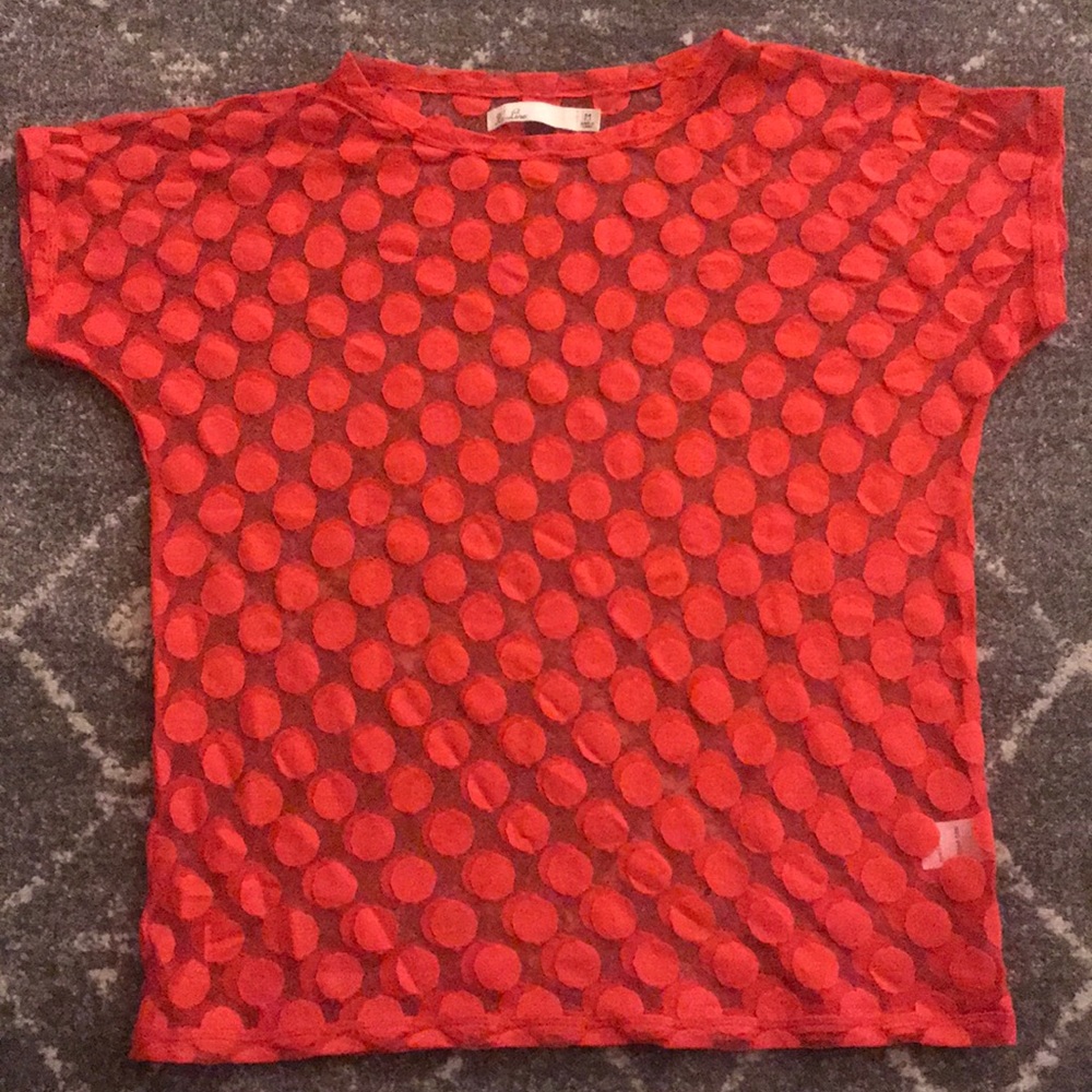 Madewell Polka Dot Top